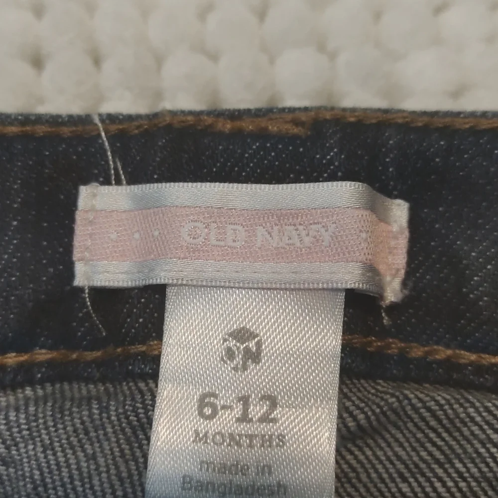 Infant Bootcut Old Navy Denim Blue Bootcut Flare Jeans Size 6/12M EUC #C24